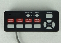 คำเตือนฉุกเฉินเปิด / ปิดไฟ LED บาร์สวิทช์ที่มีฟังก์ชั่นที่ปรึกษาการจราจร BCQ-04