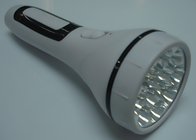 สีขาวแบบชาร์จพลังงานสูงพลาสติก 12 ไฟฉาย LED Flashlight กลางแจ้ง