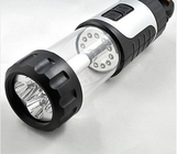 แบบชาร์จไฟแบตเตอรี่ภายใน 5 ไฟ LED สีขาวสว่างสุดใช้เป็นไฟฉายและ 12 หมวกฟางไฟ LED ใช้เป็นโคมไฟ LED