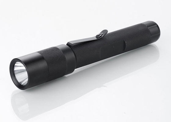 พังรอยขีดข่วนฟรี CREE LED พลังงานสูงไฟฉาย 5W ที่มีคลิปหนีบโลหะ