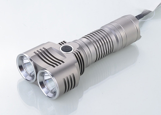 ช็อต 10W super bright - หลักฐานแบบชาร์จไฟในครัวเรือนนำไฟฉายที่มีสองสวิทช์