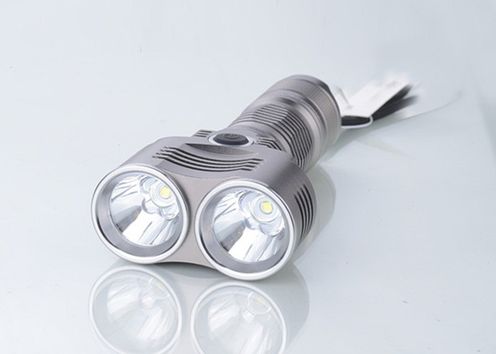 ช็อต 10W super bright - หลักฐานแบบชาร์จไฟในครัวเรือนนำไฟฉายที่มีสองสวิทช์