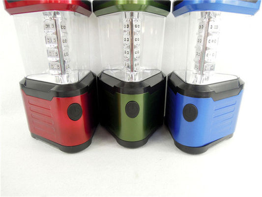 0.5 วัตต์กลางแจ้งพลาสติก 24 LED ตั้งแคมป์ไฟกับ 4 * D แบตเตอรี่ 100lm