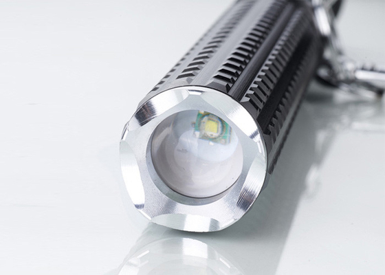 5Watt ตำรวจไฟฉาย LED ด้วยฟังก์ชั่น Tensible, ไฟฉายที่แข็งแกร่งสำหรับการเดินป่าตั้งแคมป์