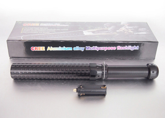 5Watt ตำรวจไฟฉาย LED ด้วยฟังก์ชั่น Tensible, ไฟฉายที่แข็งแกร่งสำหรับการเดินป่าตั้งแคมป์