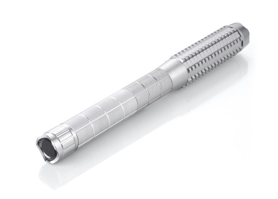 5W skidproof อลูมิเนียมฉุกเฉินตำรวจ LED ไฟฉาย Knurling พื้นผิว