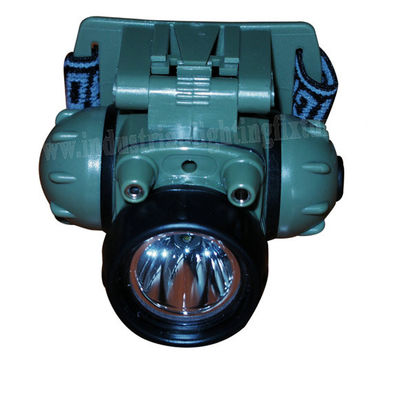 1 วัตต์ LED แบบชาร์จไฟหน้ากันกระแทก 14000MCD, Weatherproof LED Headtorch