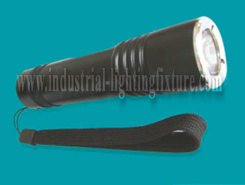กันน้ำ 3W LED แบบชาร์จไฟยุทธวิธีไฟฉายสีขาวไฟฉาย LED