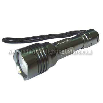 300 Lumens 4W CREE ไฟฉาย LED ชาร์จหนึ่งไฟฉายไฟฉาย