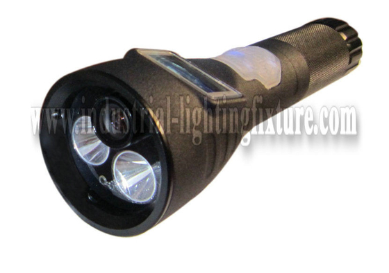 IP66 AVI Video ไฟฉาย LED แบบชาร์จไฟ ATEX FCC ด้วย Spotlight / Floodlight
