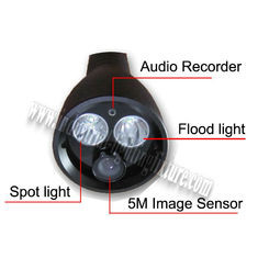 IP66 AVI Video ไฟฉาย LED แบบชาร์จไฟ ATEX FCC ด้วย Spotlight / Floodlight