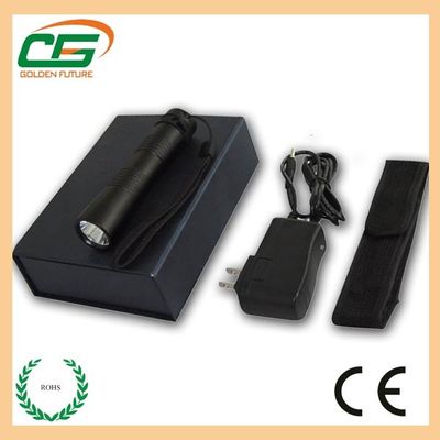 อลูมิเนียม 3W CREE LED Flashlight 230Lu IP66, ไฟฉายระยะทางยาว