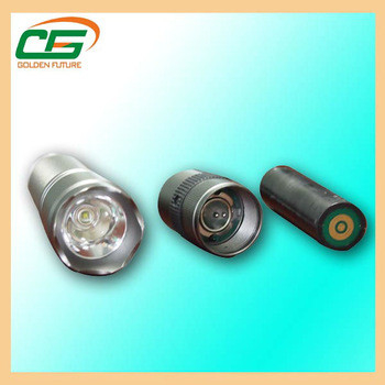 super bright 3 วัตต์ CREE LED ไฟฉายอลูมิเนียม 3.7V ยุทธวิธีไฟฉาย LED