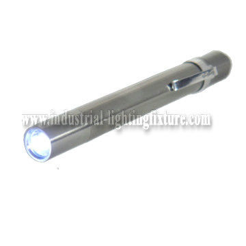 14000 MCD อลูมิเนียมโคมไฟแบบชาร์จปากกาไฟฉาย LED Flashlight