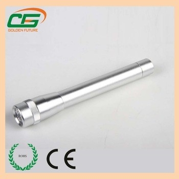 AA 5 ไฟฉาย LED Flashlight 9000MCD, LED ไฟฉายอลูมิเนียม 20 ชั่วโมง CE