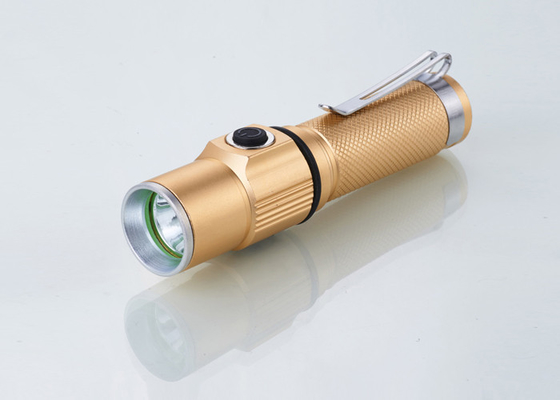 5Watt มินิอลูมิเนียม LED แบบชาร์จไฟคบเพลิงตั้งแคมป์ไฟฉาย LED ยุทธวิธี