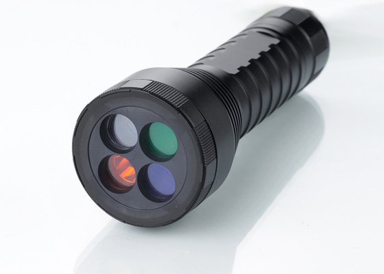 4 สีกลางแจ้งแข็งแกร่ง 170 LM เหยียบไฟฉาย LED ด้วย 3 โหมดสวิทช์