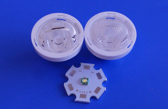 เลนส์สะท้อนแสง Pmma กำลังสูง 20 มม. Xpe สำหรับไฟฉาย LED