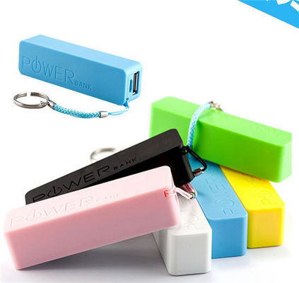 2200mAh มินิโทรศัพท์มือถือพวงกุญแจสำรองสำหรับ iPad / MP3 / MP4