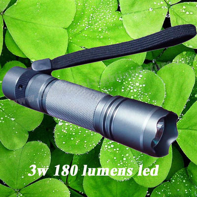 ป้องกันการระเบิดไฟฉาย LED ไฟฉาย, IP66 3W เหยียบติดตามได้อย่างรวดเร็ว