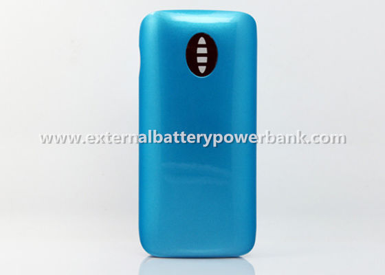แบบ Dual USB ภายนอกแบตเตอรี่ 5200mAh ธนาคารพร้อมไฟ LED ไฟฉาย