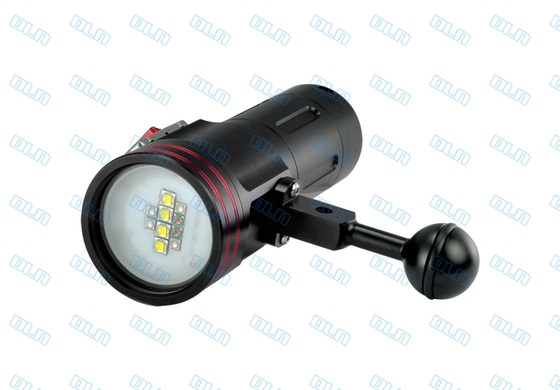 30 วัตต์เรือดำน้ำไฟฉาย LED ไฟฉายอลูมิเนียมเกรดอากาศยาน