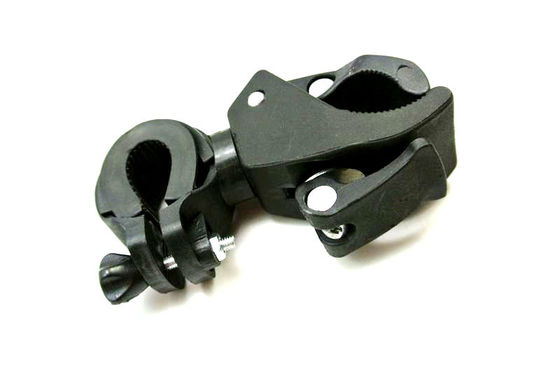 360 °จักรยานไฟฉายไฟฉายเมา Holder คลิปไฟฉาย LED จักรยาน Handlebar Cradle