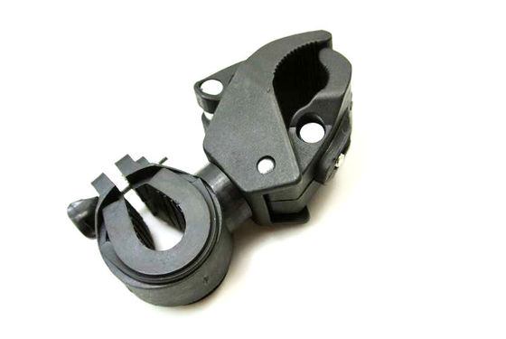 360 °จักรยานไฟฉายไฟฉายเมา Holder คลิปไฟฉาย LED จักรยาน Handlebar Cradle