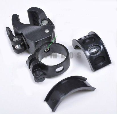 360 °จักรยานไฟฉายไฟฉายเมา Holder คลิปไฟฉาย LED จักรยาน Handlebar Cradle