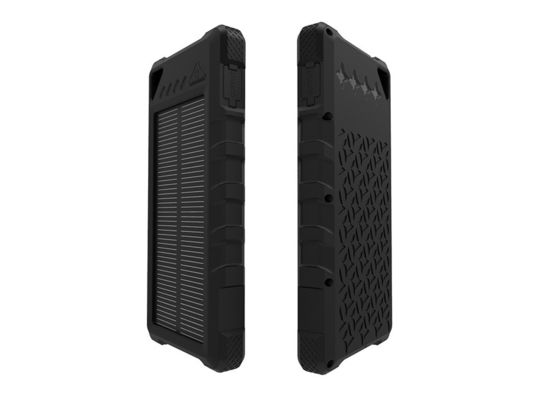 พลาสติกกันน้ำ USB 5V 2A LI-Polymer ด้วย Power Bank 16000mAh พลังงานแสงอาทิตย์สำหรับมือถือ