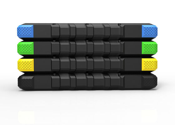 พลาสติกกันน้ำ USB 5V 2A LI-Polymer ด้วย Power Bank 16000mAh พลังงานแสงอาทิตย์สำหรับมือถือ