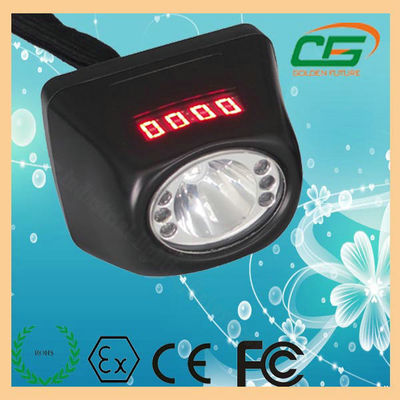 เหมืองแร่ไฟ ATEX CE 0.35A ฝาปิดแบบพกพาโคมไฟ LED Digitable 1W 120 ลูเมน