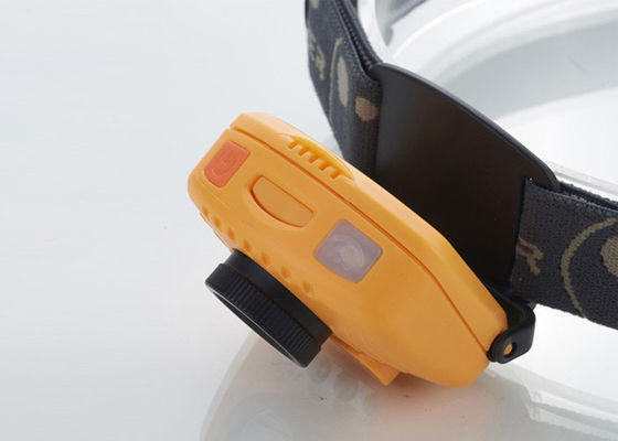 300lm CREE อลูมิเนียมพลาสติก LED หัวไฟฉายกับฟังก์ชั่นเซ็นเซอร์