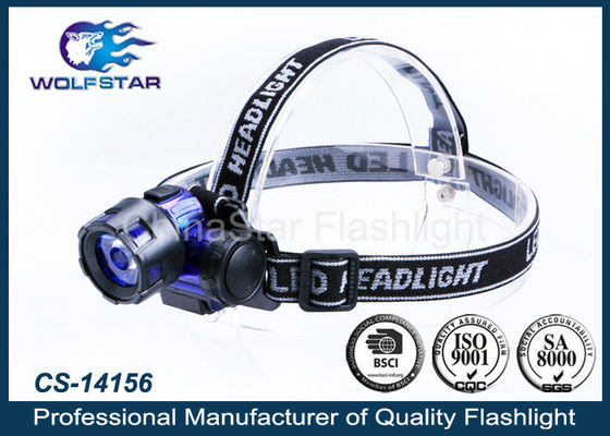 3W LED PMMA LEN ไฟ LED สูงหัวไฟฉายแบตเตอรี่ AAA 3 x