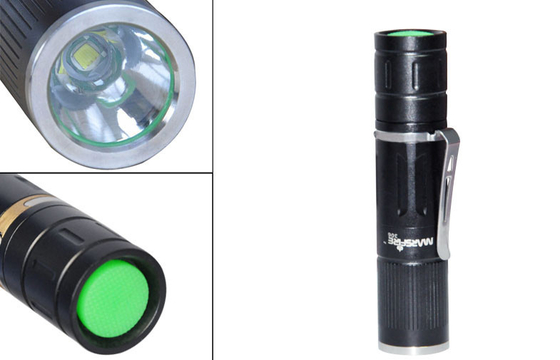 3.7Volt CREE XML L2 มินิไฟฉาย LED, ไฟฉายกระเป๋าสำหรับการเดินป่า