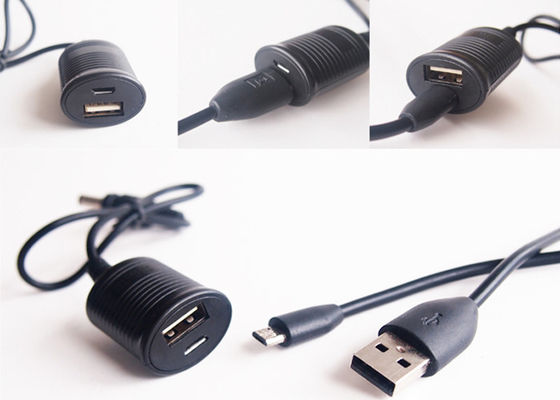 1300 LM พลังงานสูง CREE XM - ไฟฉาย L T6 LED USB กับ USB