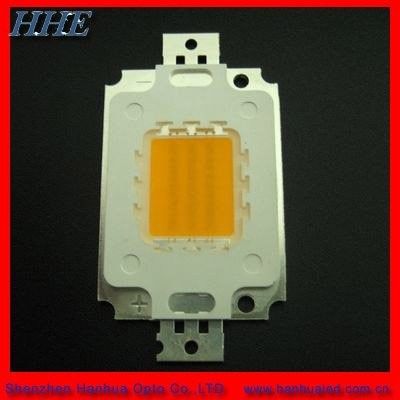 1050mA 520nm - 530nm 30W แบบบูรณาการพลังงานสูงไฟ LED สีเขียวไดโอด / ลูกปัด LED